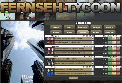 Fernseh Tycoon Anfang 2012